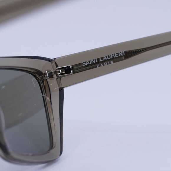 🕶️ New Saint Laurent SL276 MICA 043 Sunglasses - Brown Frame, Grey Lenses - Picture 8 of 11